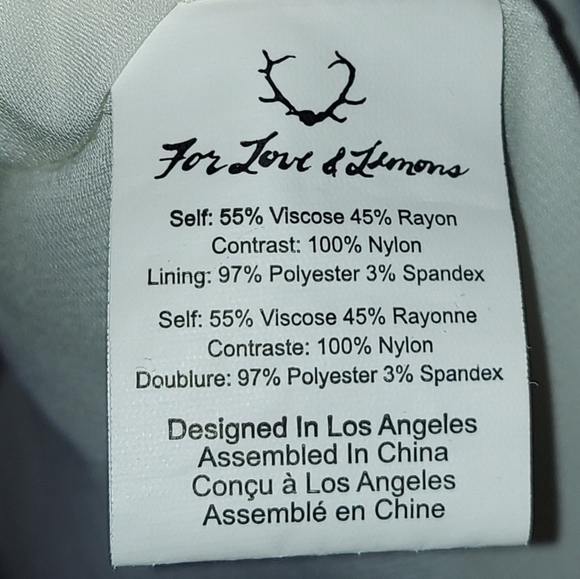 FL&L white dress size Small - Picture 6 of 6